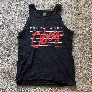 Men’s obey tank top